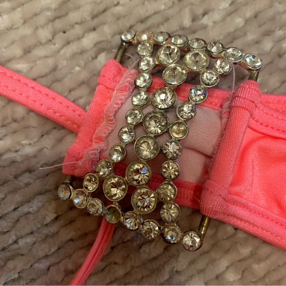Embellished scrunch butt bikini LMG handmade - Picture 6 of 15